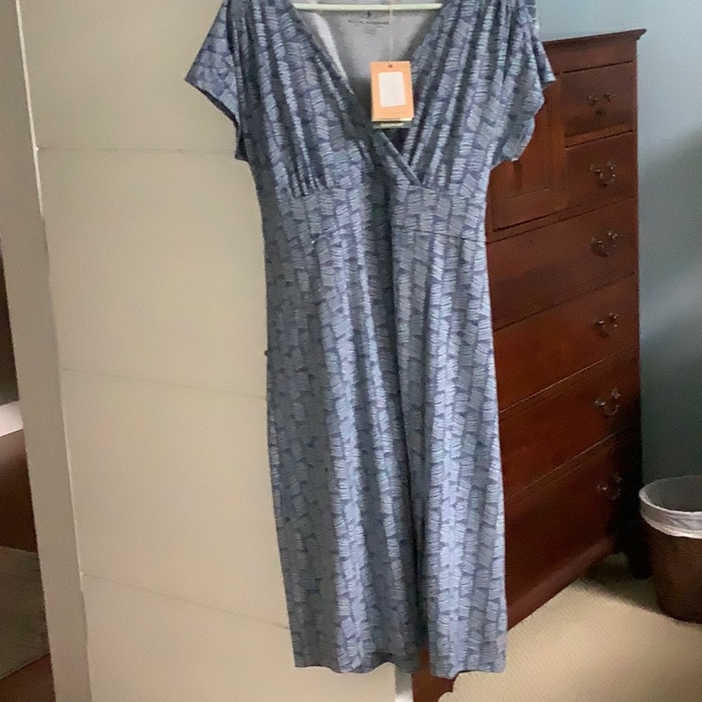 Royal Robbins Ecocomfort Blue Dress NWT
